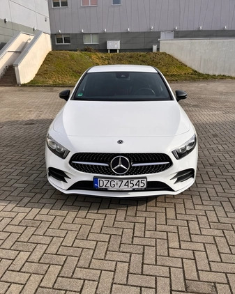 Mercedes-Benz Klasa A cena 105900 przebieg: 61100, rok produkcji 2019 z Zgorzelec małe 154